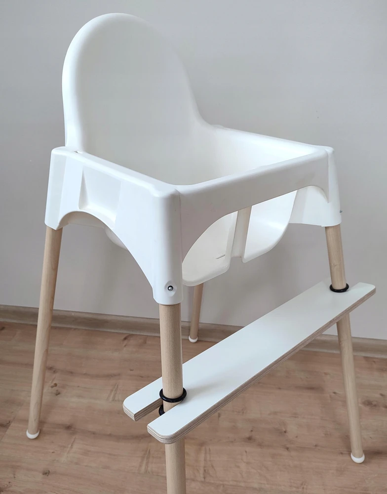 REGULIUOJAMAS IKEA ANTILOPŲ KĖDĖS POJŲ atrama, laminuota, 12 mm tvirtinimas
