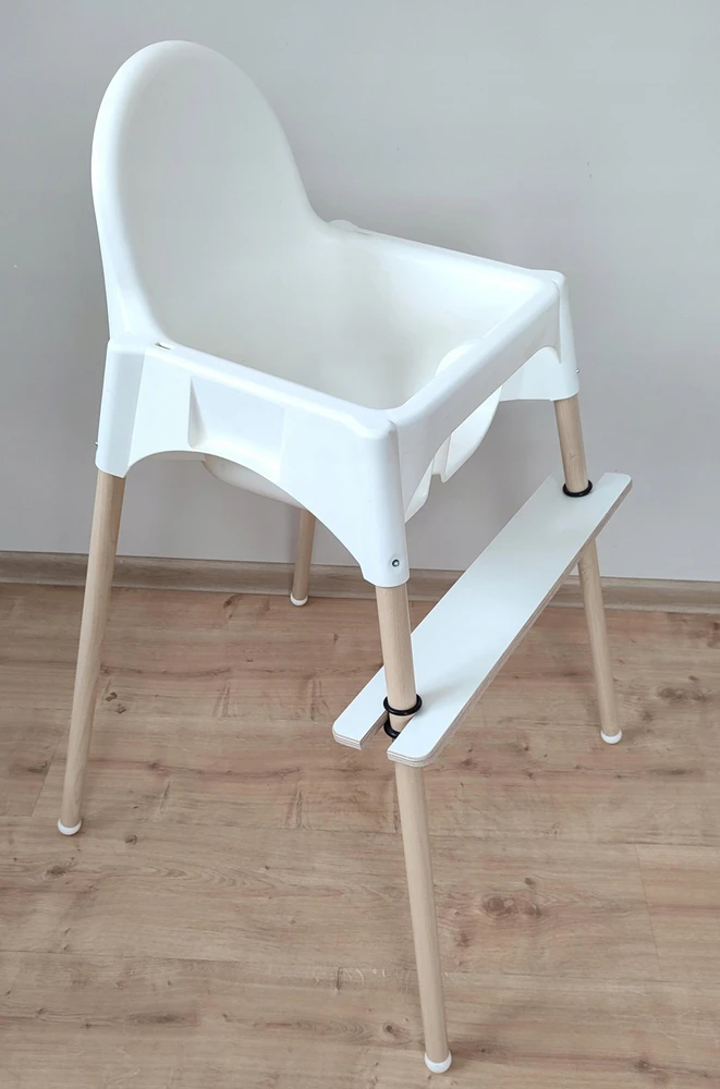 REGULIUOJAMAS IKEA ANTILOPŲ KĖDĖS POJŲ atrama, laminuota, 12 mm tvirtinimas