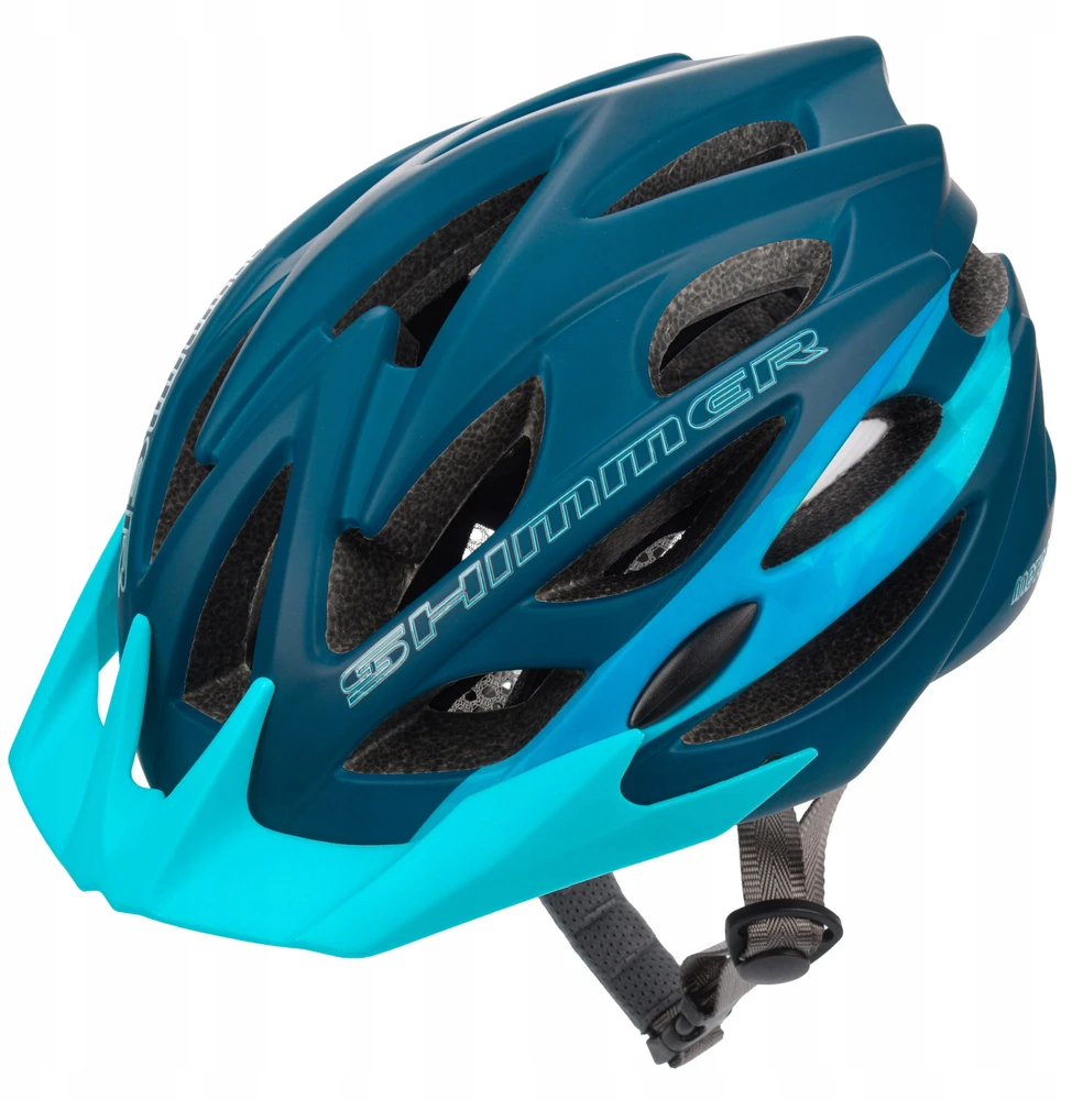 REGULIUOJAMAS METEOR SHIMMER DVIRAČIO ŠALMAS INmold TECH ventiliacija S 52-56cm