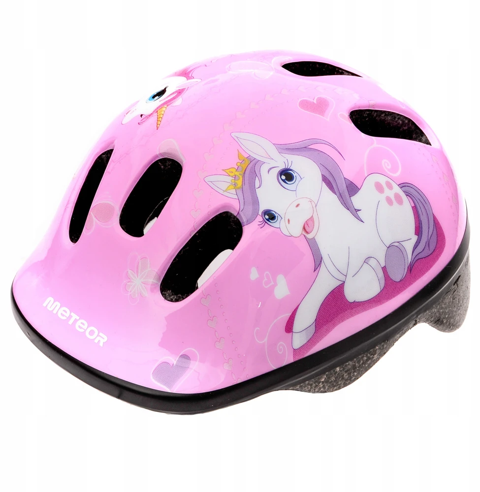 REGULIUOJAMAS VAIKŲ DVIRAČIO ŠALMAS METEOR MV6-2 S 48-52 cm PONIS