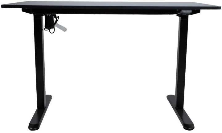 Home4You Reguliuojamo aukščio darbo stalas ERGO LIGHT su 1 varikliu 120x60cm, juodas