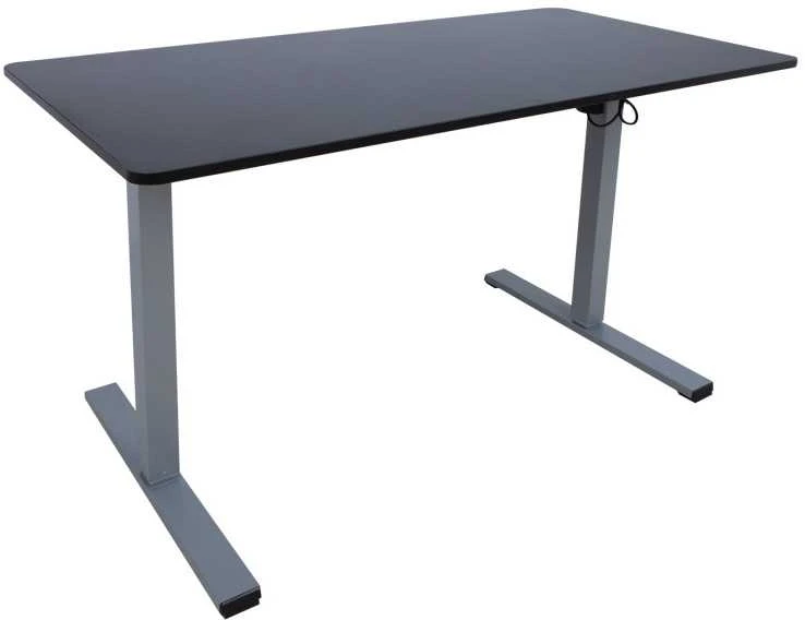 Home4You Reguliuojamo aukščio darbo stalas ERGO OPTIMAL su 1 varikliu 120x60cm