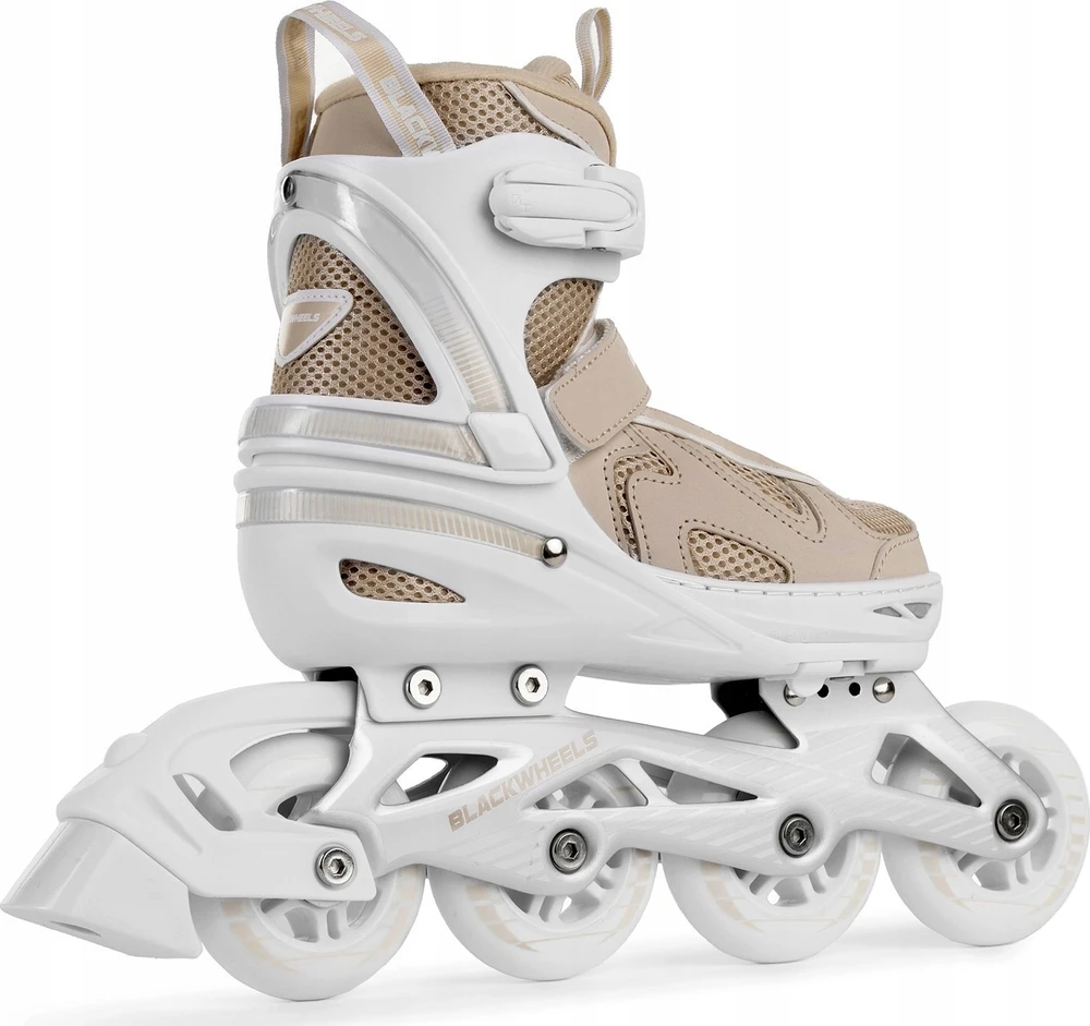 Riedučiai Blackwheels Flex Pro, reguliuojamas M dydis (34-37), smėlio spalvos