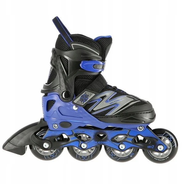Riedučiai NA11010 Juodas-Mėlynas ROZM. M (35-38) IN-LINE SKATES NILS EXTREME
