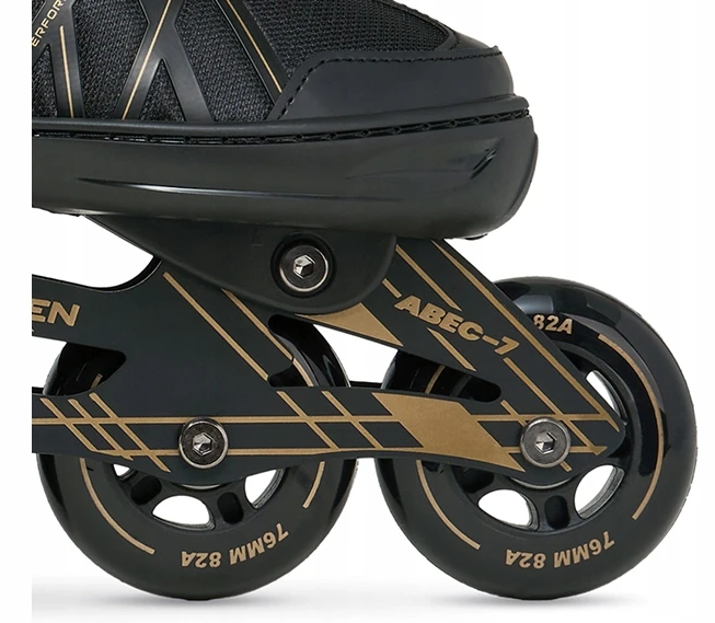 Reguliuojamo dydžio riedučiai Raven Expert, geltoni, 40-43