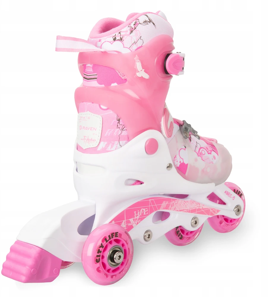 Reguliuojamo dydžio riedučiai Raven Princess 3 in 1 (34-37 d.)