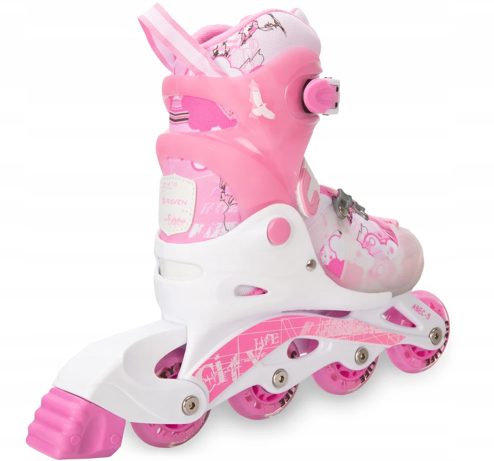 Reguliuojamo dydžio riedučiai Raven Princess 3 in 1 (34-37 d.)