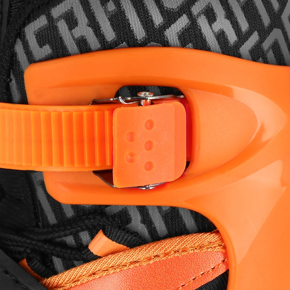 Reguliuojamo dydžio riedučiai Spokey Nerf Strive, oranžiniai/juodi