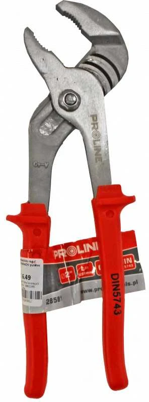 Reguliuojamos replės Proline CrV 250mm 2 col. atidarymas