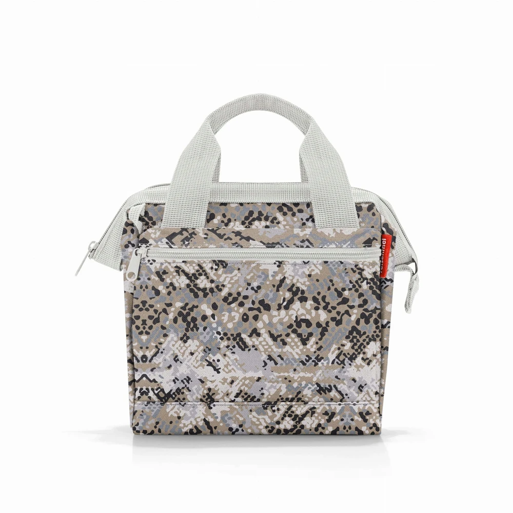 Reisenthel Allrounder Cross rankinė, gyvūnų raštas, smėlio spalva
