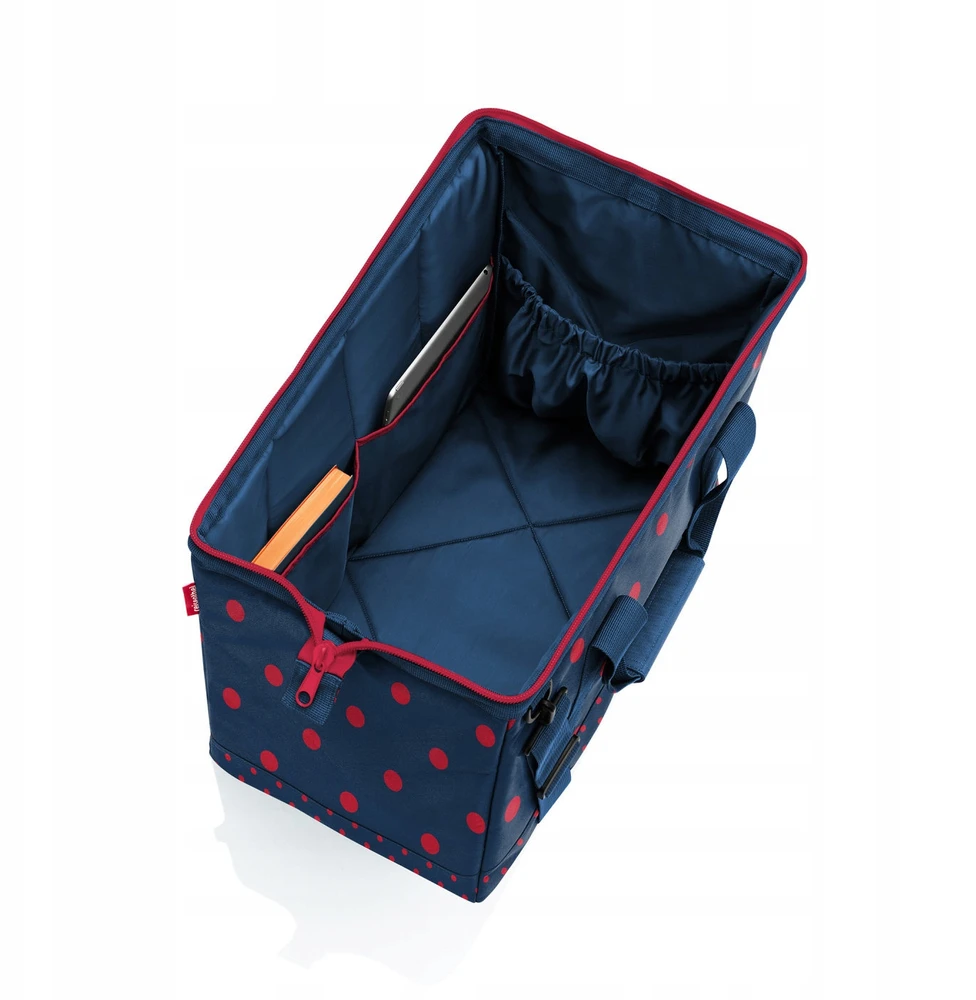 Kelioninis Reisenthel Allrounder L - didelė kelioninė tašė, 45l, "dots red"
