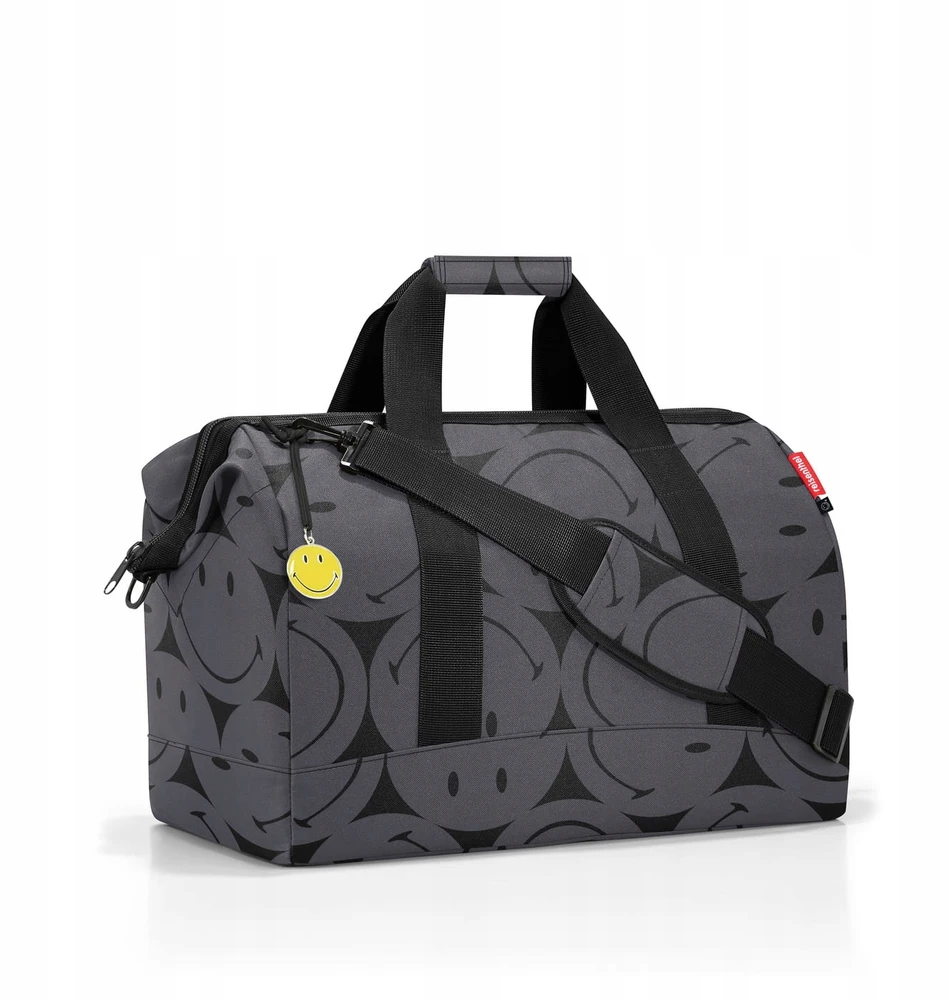 Reisenthel Allrounder L kelioninė rankinė, 30l, pilka "smiley"