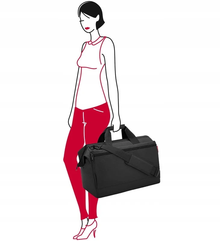 Reisenthel Allrounder L kelioninė rankinė, juoda, 32l