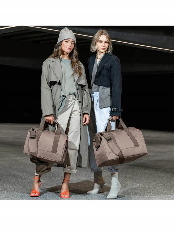 Reisenthel Allrounder M kelioninė rankinė, 18l, herringbone mokka