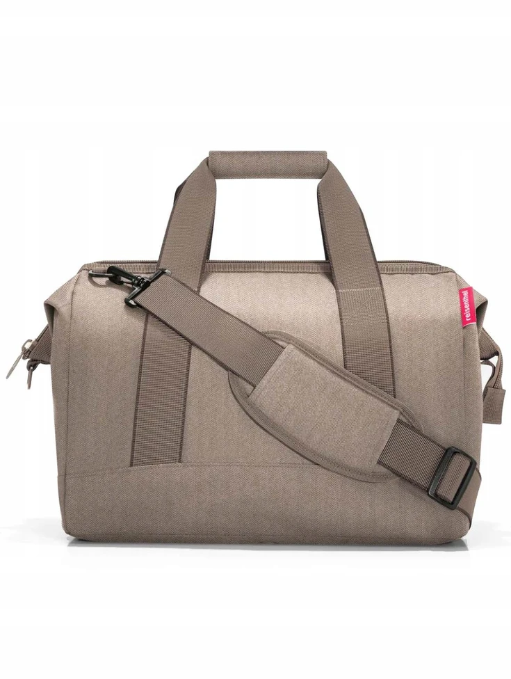 Reisenthel Allrounder M kelioninė rankinė, 18l, herringbone mokka