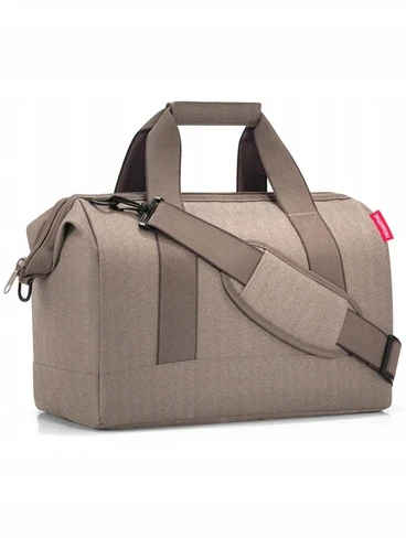 Reisenthel Allrounder M kelioninė rankinė, 18l, herringbone mokka