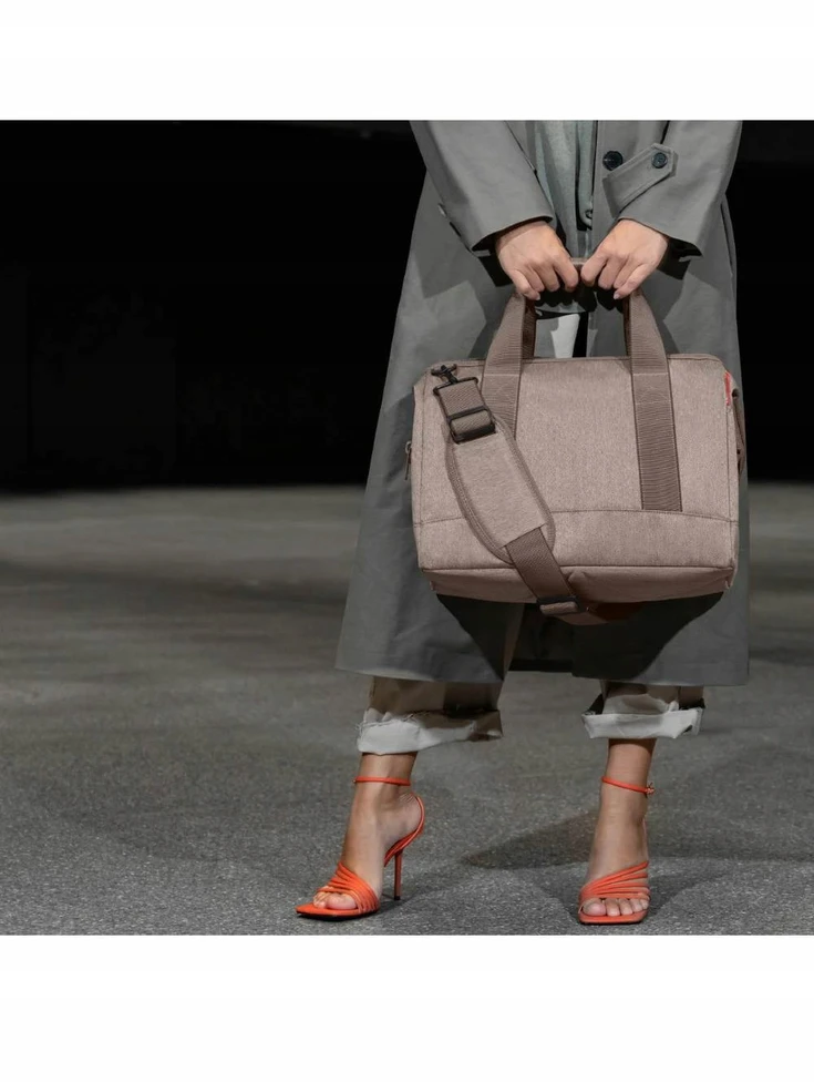 Reisenthel Allrounder M kelioninė rankinė, 18l, herringbone mokka
