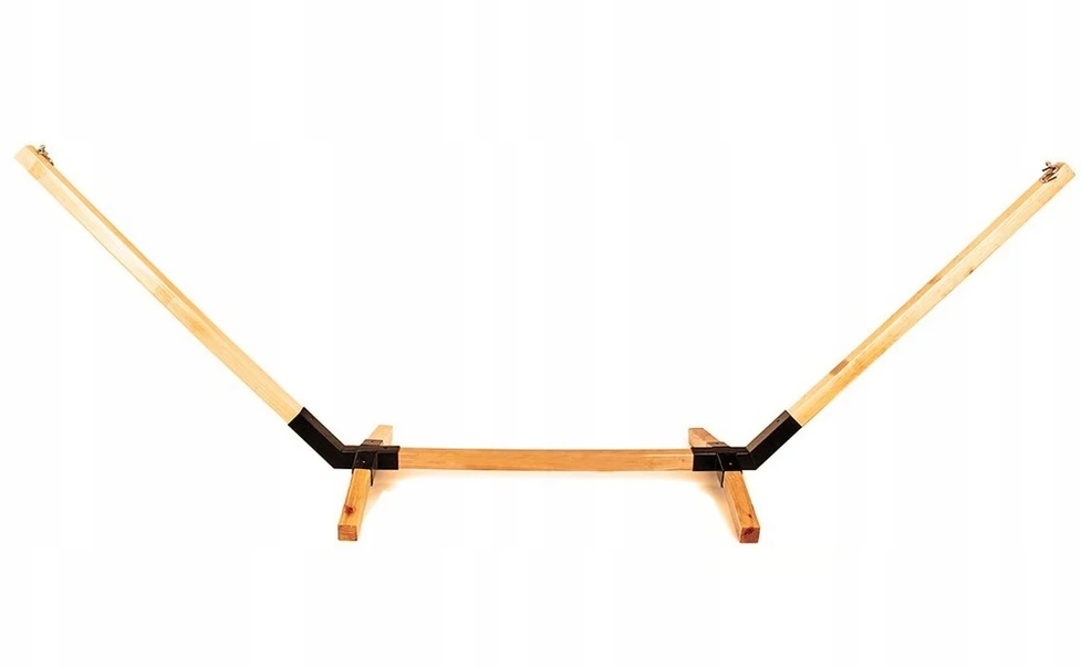 Rėmas + sodo hamakas Mediena BUKAS + Metalas iki 150 kg 320 cm Aukšta kokybė