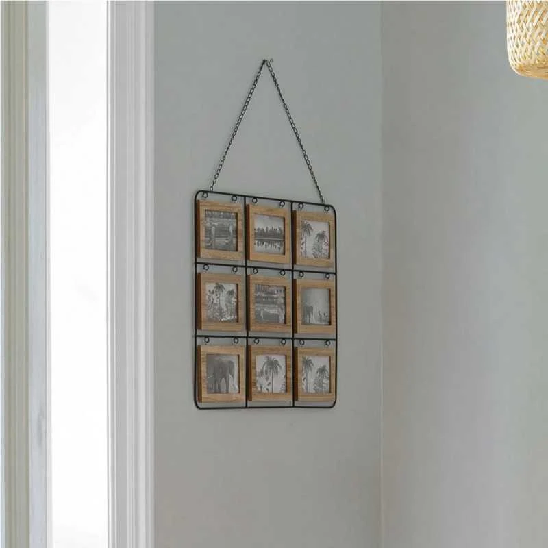 Nuotraukų rėmelis Rėmelis koliažas 9 nuotr. 64x1x49 cm Atmosphera 162259