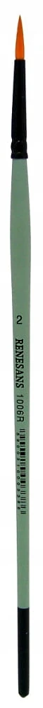 Renesans 1006r apvalus teptukas, 2 dydis, minkštas auksaspalvis šereliai