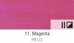 Renesans akriliniai dažai 20 ml, rožinė (magenta) nr. 11