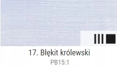Renesans akriliniai dažai, karališka mėlyna, 20 ml
