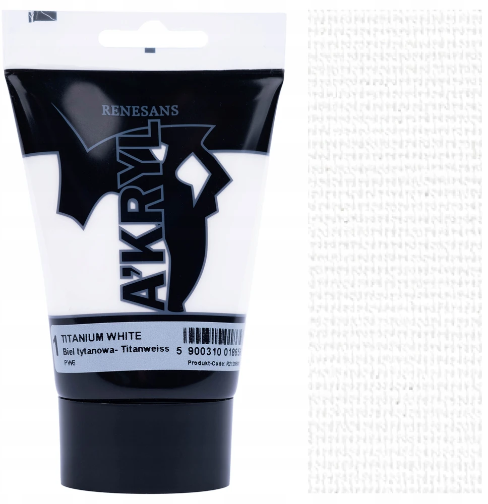 Renesans A'kryl akrilinių dažų rinkinys 6 x 100ml