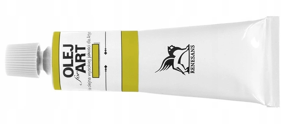 Renesans Aliejiniai dažai 60ml, cinko geltonumo, 7