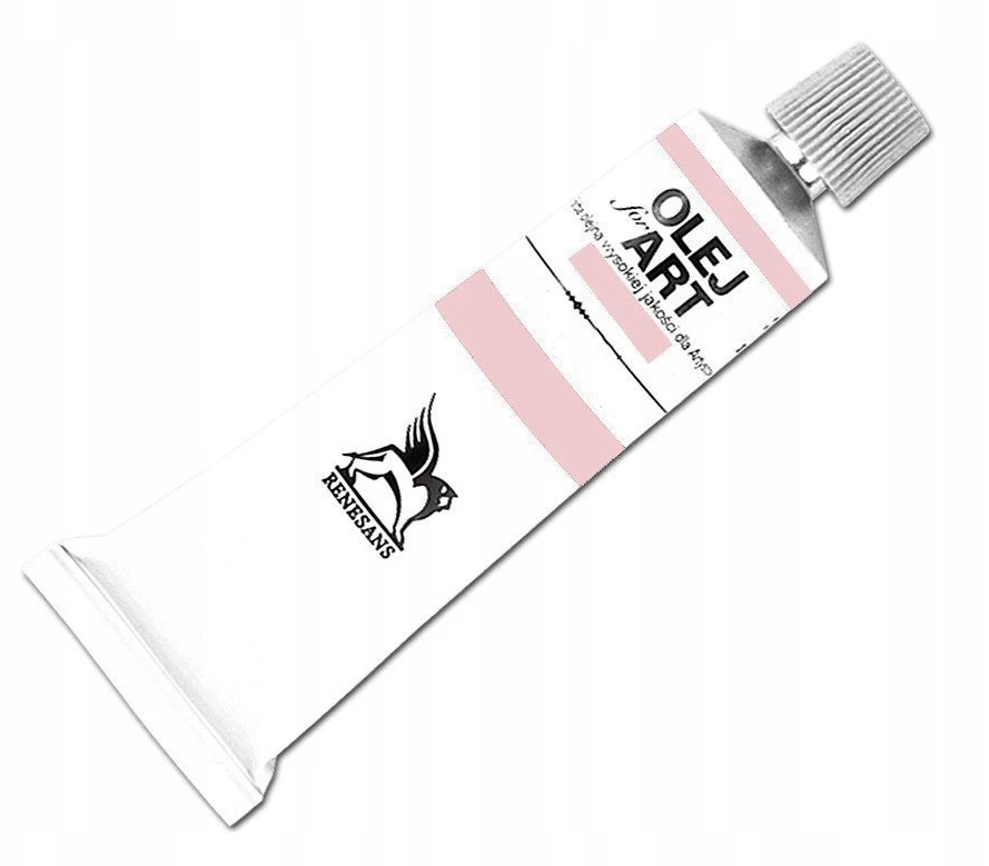 Renesans aliejiniai dažai 60ml, Šviesiai Rožiniai, Nr 61