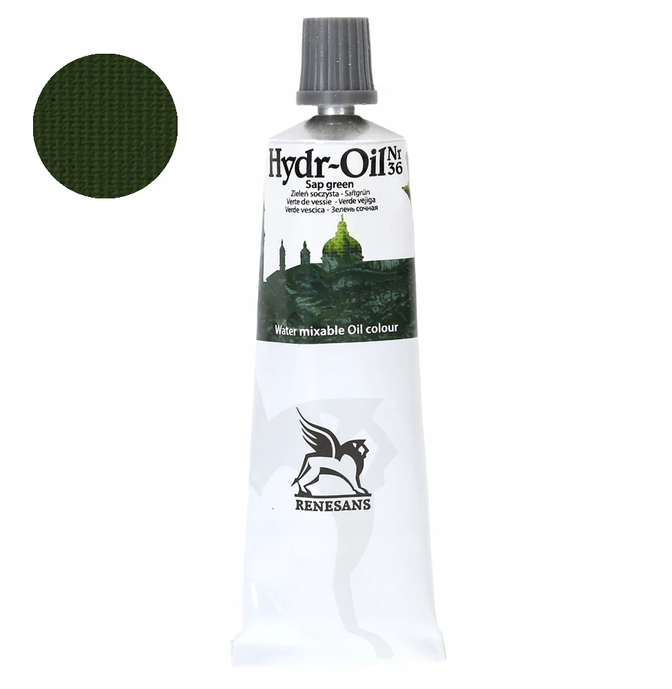 Renesans Aliejiniai dažai Hydr-oil 60ml, sultinga žalia