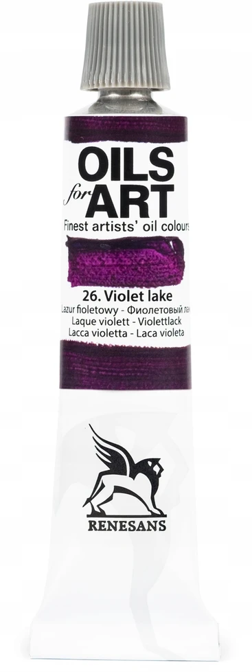 Renesans Aliejiniai dažai "olej for Art" 20ml, 26 Lazur Violetinis