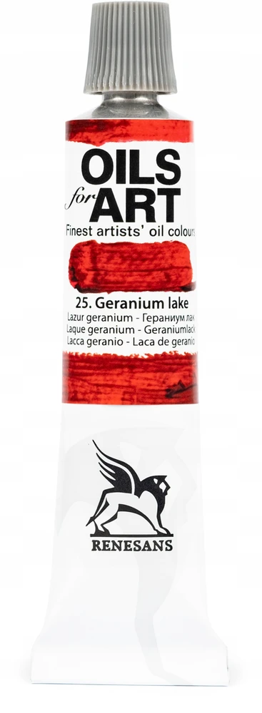 Renesans Aliejiniai dažai "olej for Art" 20ml, 25 Lazur Geranium