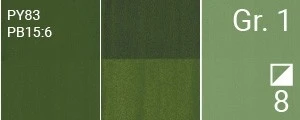 Renesans Cover tempera 20ml, tamsiai žalia