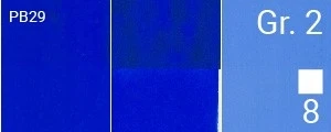 Renesans Cover tempera-gvašas 20ml, prancūziška ultramarino mėlyna