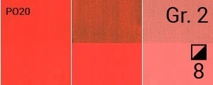 Renesans Cover tempera-gwasz 20ml, koralowo-pomaražinė