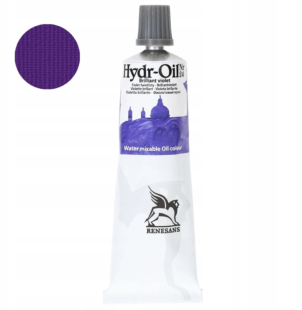 Renesans Hydr-oil aliejiniai dažai 60ml, šviesiai violetiniai