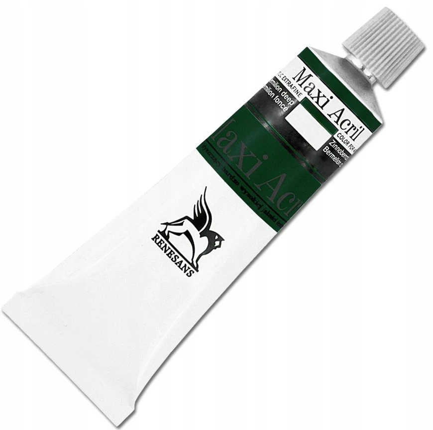 Renesans Maxi Akryl 60ml akriliniai dažai - Hooker žali