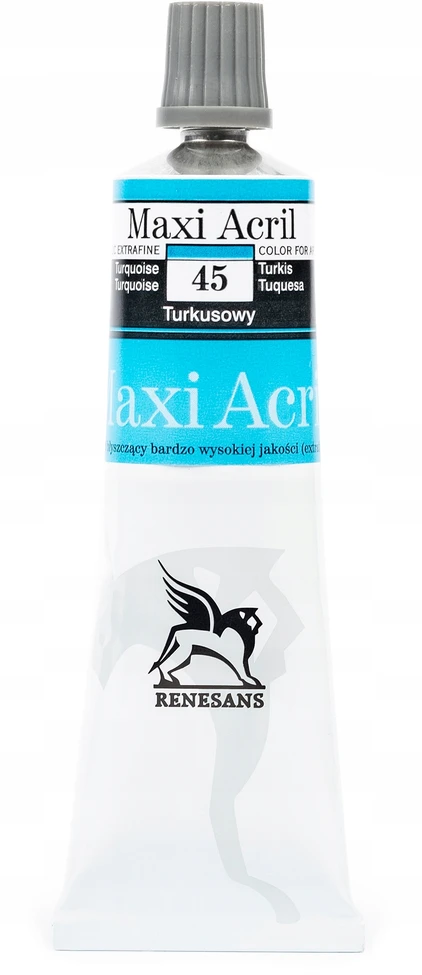 Renesans Maxi Akryl Akriliniai Dažai 60ml - 45 Turkio