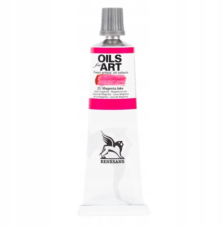 Renesans Olej for Art aliejiniai dažai 60ml - 23 Raudona Magenta