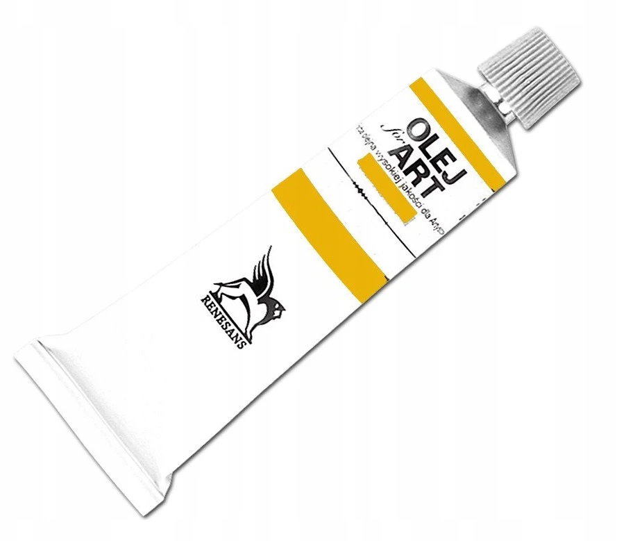 Renesans Olej for Art aliejiniai dažai 60ml - Vidutinė kadmio geltona