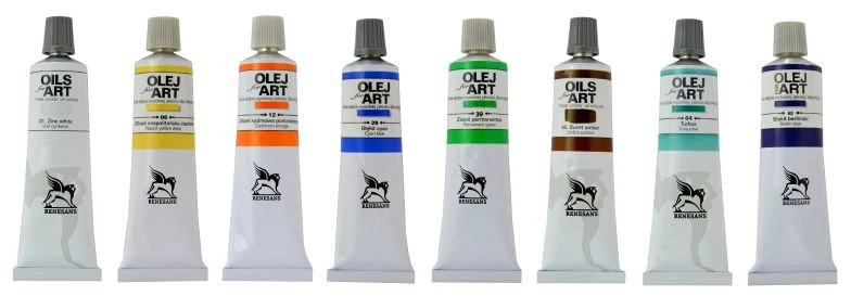 Renesans Olej for Art aliejiniai dažai 60ml - 23 Raudona Magenta