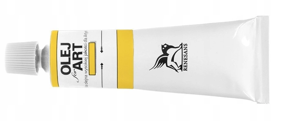 Renesans Tamsiai Neapolio Geltona Aliejiniai Dažai 60ml