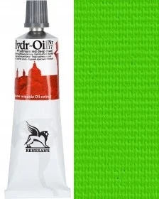 Renesans Vandeniu skiedžiami aliejiniai dažai Hydr-oil 60ml, šviesiai žali