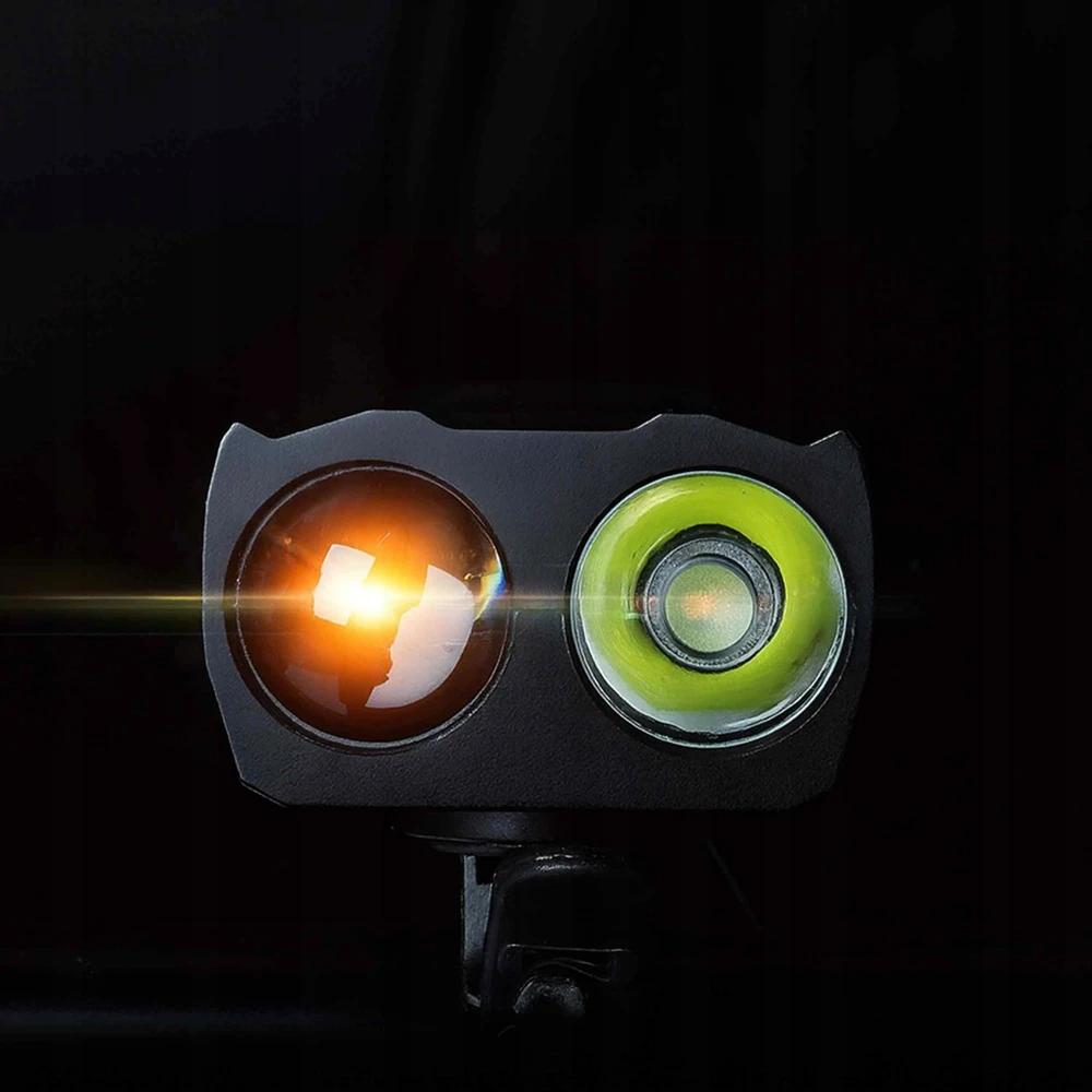 Renew Force DVIRAČIO LEMPAS PRIEKINĖ GALINĖ LED PRIEKINĖ VARPO RAGAS, PAKRAUJAMAS USB