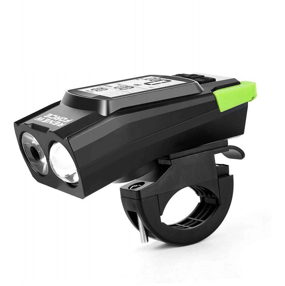Renew Force DVIRAČIO LEMPAS PRIEKINIS GALINĖS SKAITIKLIS BELAIDAS RAGALAS ĮKRAUJAMAS USB 3in1