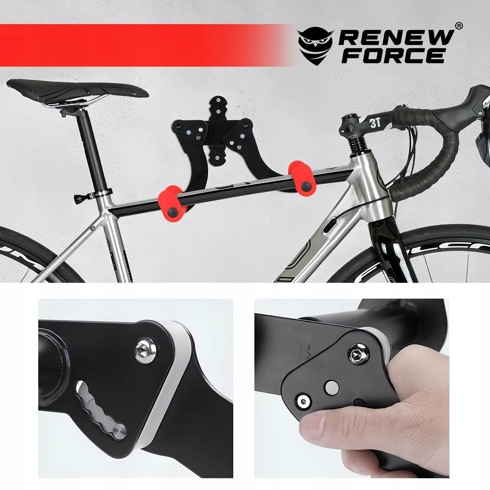 Renew Force DVIRAČIO PAKABA, SIENA sulankstoma, Plieninis, iki 40 kg, Universalus KABLIS