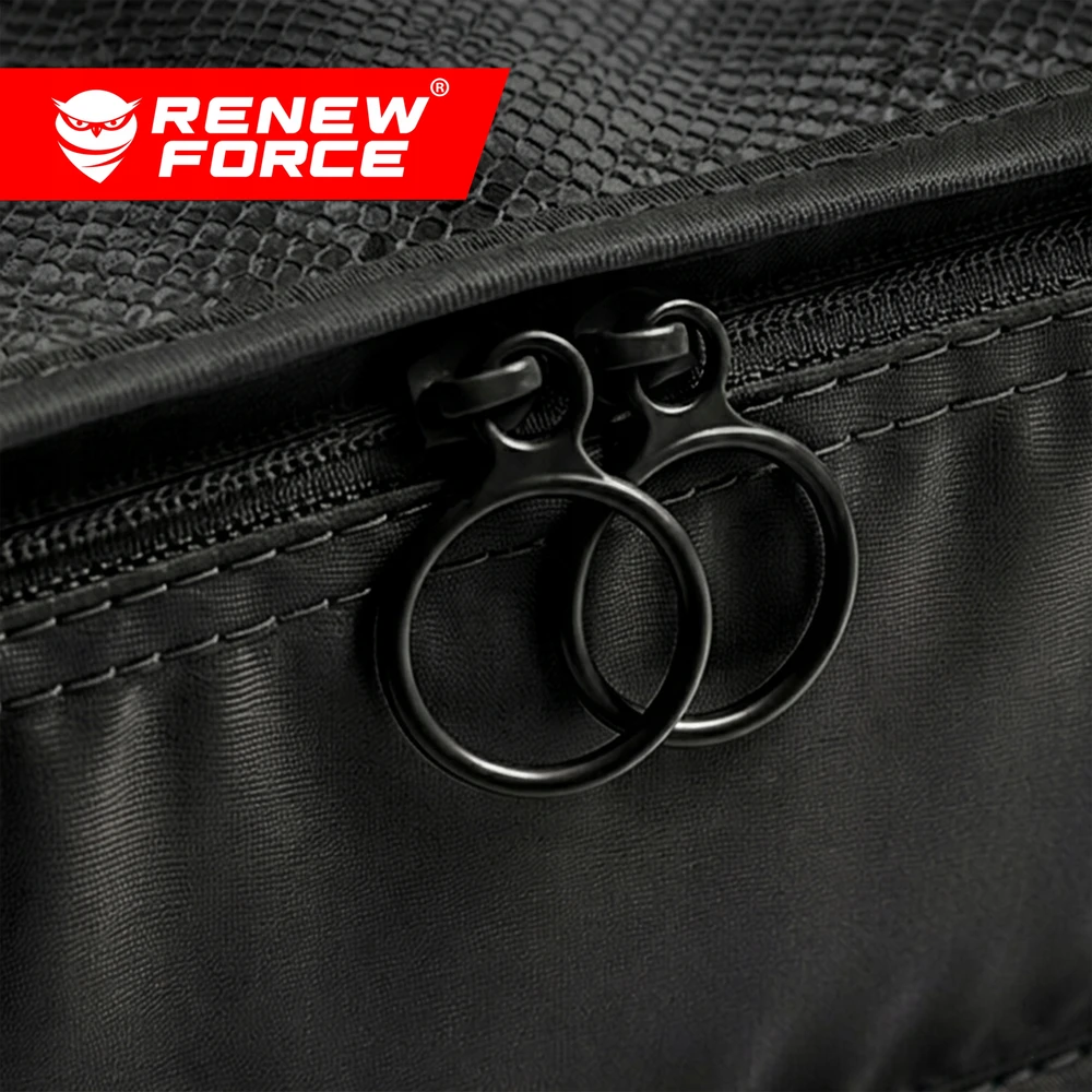 Renew Force KELIONIŲ ORGANIZATORIAI lagaminui drabuziai BALYNAI Apatiniai, Juodas 8 VIENETŲ RINKINYS