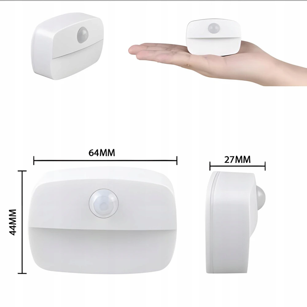 Renew Force LED naktinis apšvietimas, skirtas kontaktui su „Twilight Motion Sensor“ 3 režimų lizdu