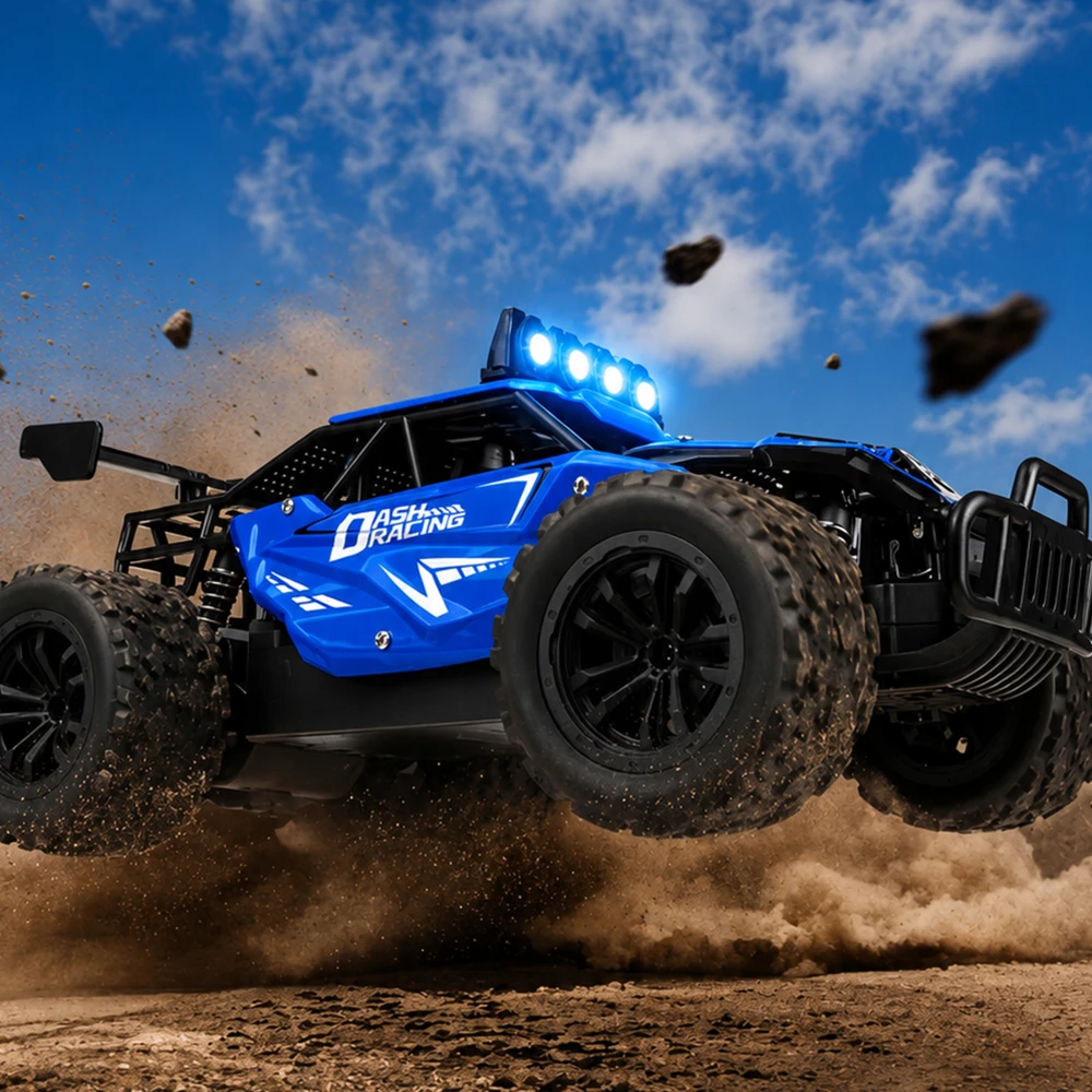 Renew Force RC AUTOMOBILIS DIDELIS RC AUTOMOBILIS VISURE METALAS 40m + 2 AKUMULIATORIAI
