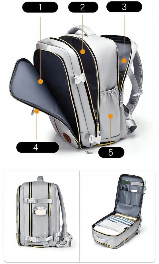 Renew Force RYANAIR BACKPACK 40x30x20 LĖKTUVO KELIONĖS RANKINIO BAGAŽO KALONAI STIPRI